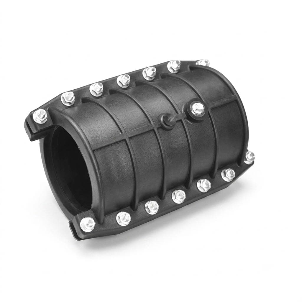 Хомут аварийный ремонтный ПЭ 140 мм
