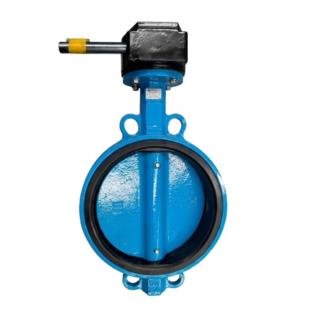 Затвор поворотный дисковый BENARMO DN 600 PN 16 с редуктором